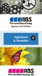 Mobile Screenshot of abs-personal.ch